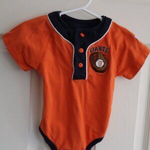 Giants Onesie 3/6months